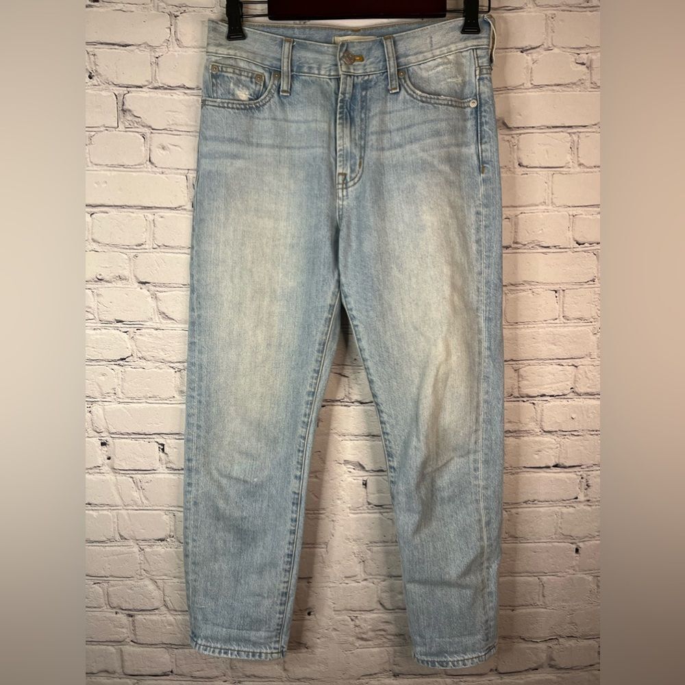 Madewell The Perfect Summer Jean Denim Light Wash High Rise‎ size 26